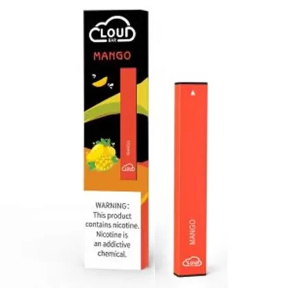 Cloud Bar Disposable Vape Long Lasting & Convenient (Mango)