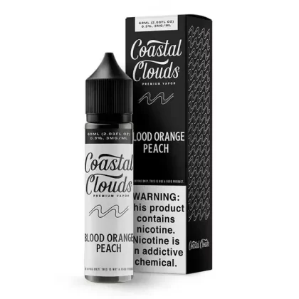 Coastal Clouds Blood Orange Peach Vape e-Liquid 60mL - Vape Product, Vape Product