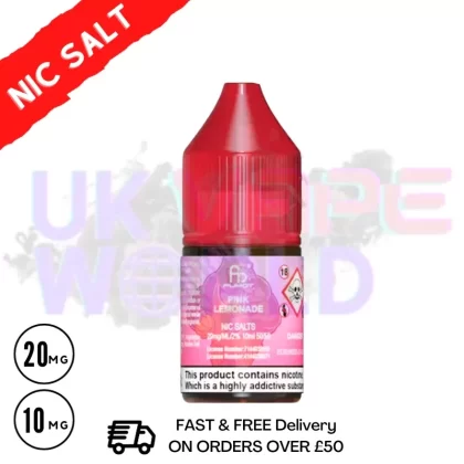 Pink Lemonade – RandM Tornado 7000 Nic Salt 10ML eLiquid