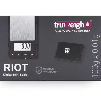 Truweigh Riot Scale-Black : 100g X 0.01g - Ejuicewarehouse