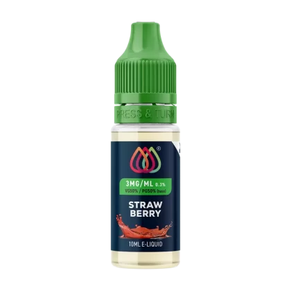 Strawberry E-Liquid by Aquavape - 10ml - 6mg - Vape Product