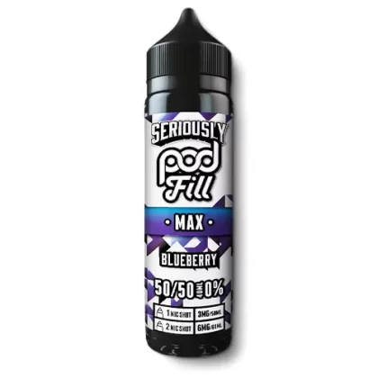 Blueberry Shortfill by Seriously Pod Fill Max - 0 mg/ml (439008)
