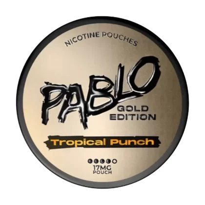 Tropical Punch Pablo Gold Edition Nicotine Pouches - Ecigwizard