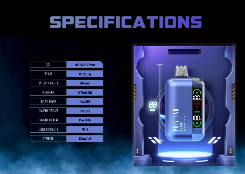 PRIV BAR Turbo Disposable Device - Image 3