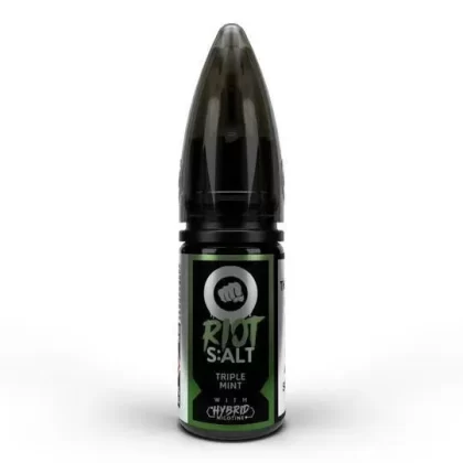 Triple Mint Hybrid Nic Salt By Riot Squad - 5mg