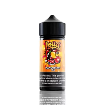 Loud E-Liquid – Mango Berry Ice – 100mL - Vape Product, Vape Product