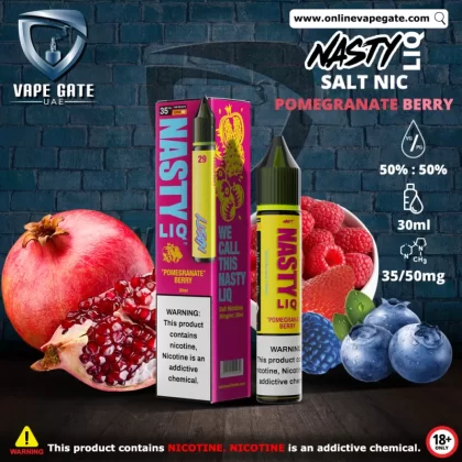 Pomegranate Berry - Nasty Liq 30ml - 35 mg / 30 ml