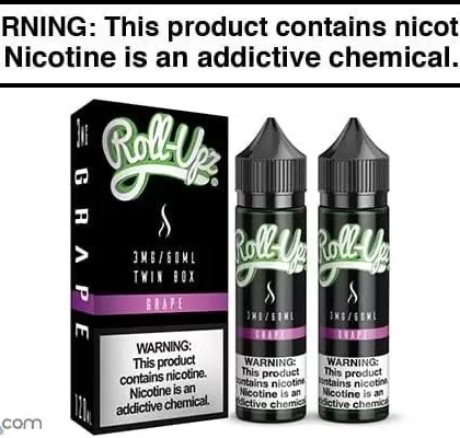 GRAPE TWIN PACK BY JUICE ROLL UPZ 120ML - Vapejuice