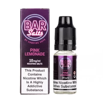 Pink Lemonade Nic Salt E-Liquid by Vampire Vape Bar Salts - 10mg
