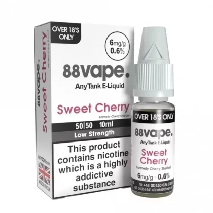 88vape Sweet Cherry (Cherry Sherbet) E Liquid – AnyTank Series (10ml)