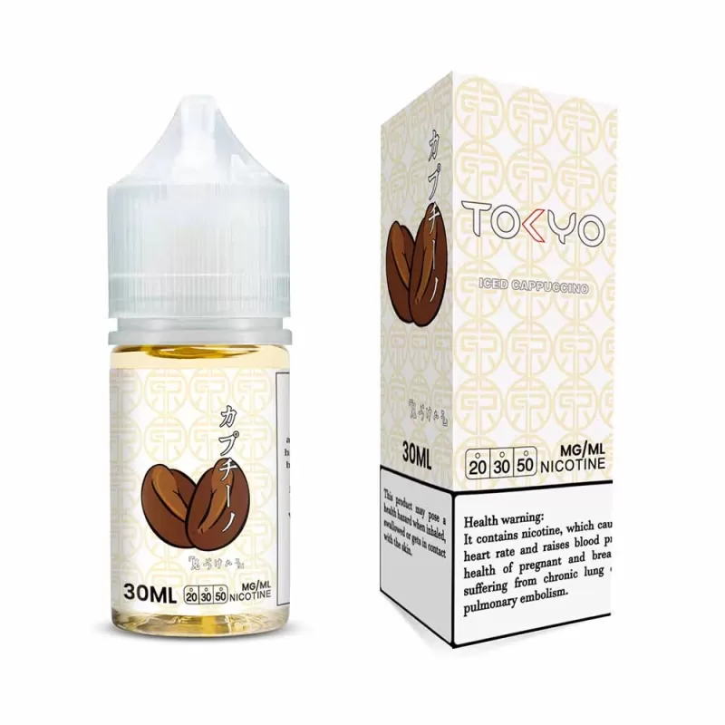 Tokyo Iced Cappuccino 30ml - Vapebazaar Pk
