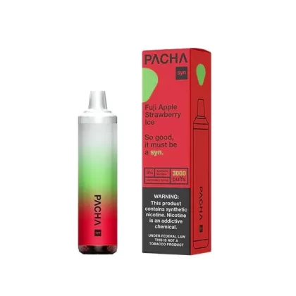 Pacha Syn Disposables by Pachamama – Fuji Apple Strawberry Ice [3000 puffs]