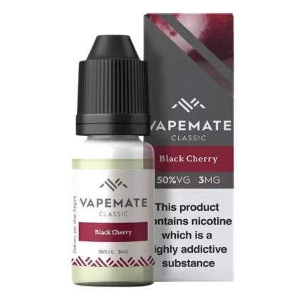 Black Cherry E-Liquid by Vapemate (10ml) - 6mg