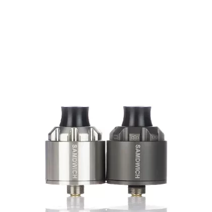 Dovpo x Across Samdwich 22mm Single Coil RDA (DISCONTINUED) - Gunmetal