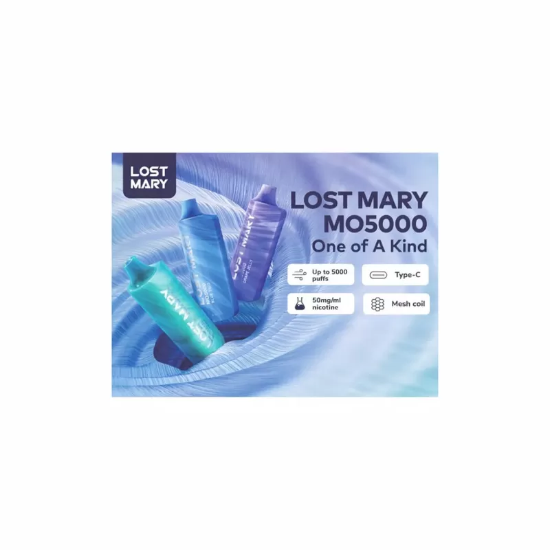 Lost Mary MO5000 Mesh Coil Disposable Vape - Bangvapeaustralia - Image 2