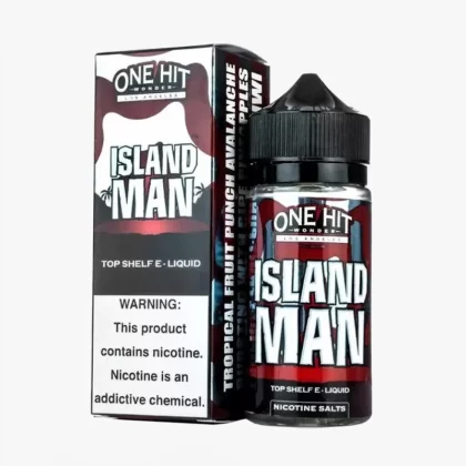 One Hit Wonder – Island Man – 100ml TruNic 2.0 Fruit Punch