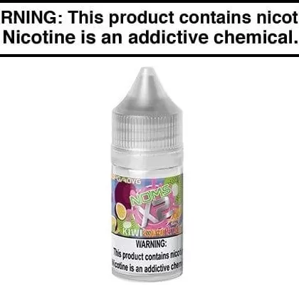 KIWI PASSIONFRUIT NECTARINE BY NOMENON NOMS X2 SALTS 30ML - Vapejuice