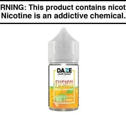 PINEAPPLE MANGO ORANGE BY 7 DAZE FUSION SALT 15ML/30ML - Vapejuice