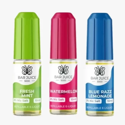 Bar Juice 5000 Cream Tobacco Nic Salt Vape Juice - 10mg