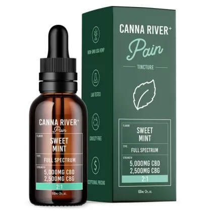 Canna River⁺ Full Spectrum CBD Pain Tincture 60mL