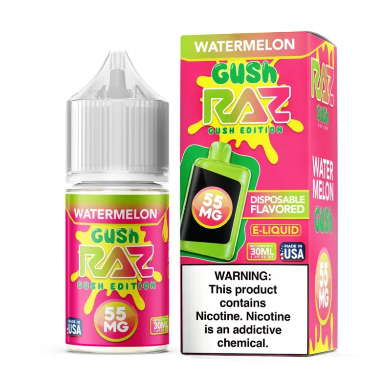 RAZ Salt "GUSH EDITION" - Watermelon Gush - 30ML E-Liquid