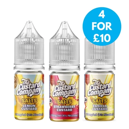 The Custard Company 20mg Nic Salt - Vape Co