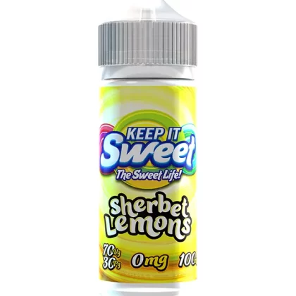 Keep it Sweet Sherbet Lemon 120ml E Liquid - 3mg