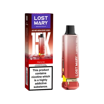 Cherry Ice Lost Mary NERA15K Refill Pack - 20mg - Vape Product (2AE327)