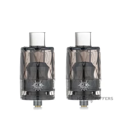 Freemax Gemm Disposable Tank - Color#Black>Clear