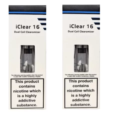 Innokin iClear 16 Atomizer Tank – Dual Coil CE4 Atomizer – 2.1 ohm - Vapestorm Co