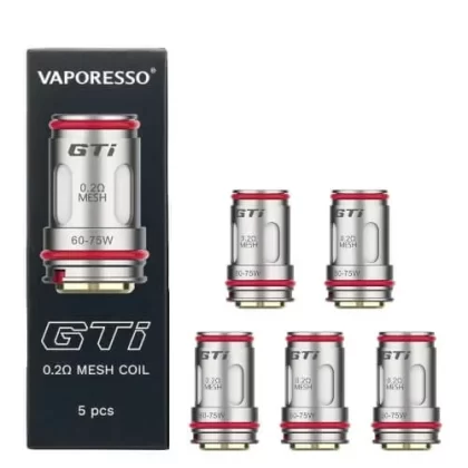 Vaporesso GTi Series Replacement Coils - 0.15 Ohms, 0.2 Ohms