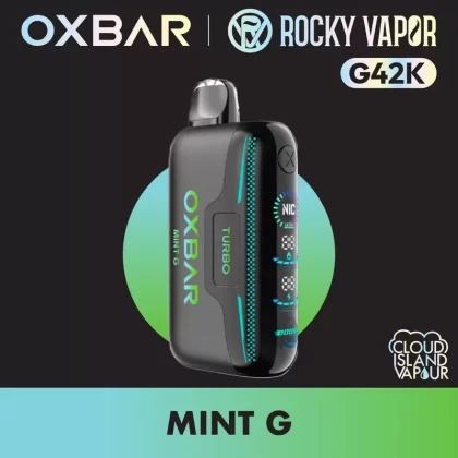 Rocky Vapor Oxbar G42K Disposable Vape – Mint G