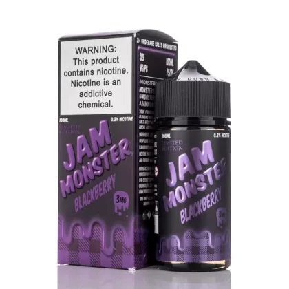 Jam Monster Blackberry 100ml - Vape Store