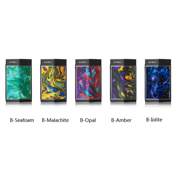VOOPOO TOO 180W TC Box Mod Resin Version - Red / Malachite - Image 2