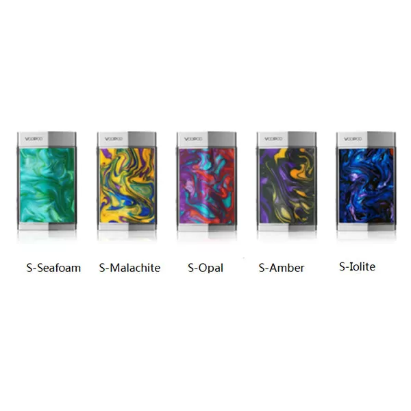 VOOPOO TOO 180W TC Box Mod Resin Version - Red / Malachite - Image 3