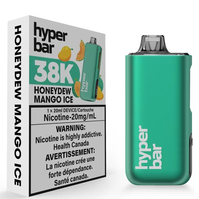 Hyperbar BE38000 Disposable Vape – Honeydew Mango Ice