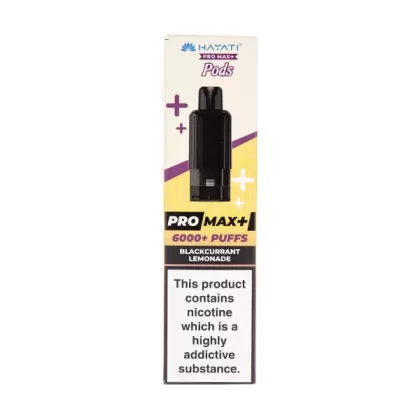 Blackcurrant Lemonade Pro Max Plus Prefilled Pod + Refill by Hayati - Vapesuperstore Co