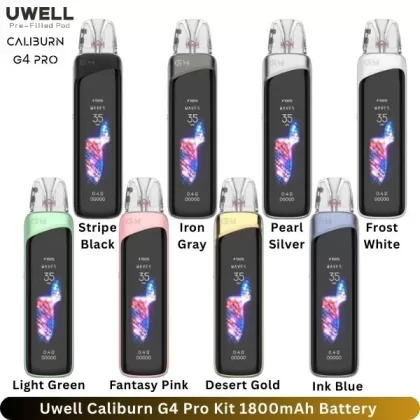 Caliburn G4 Pro Kit 1800mAh Battery By Uwell