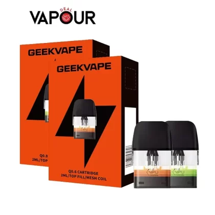 Geekvape Q Pods (V2) - 0.8ohm - Top-Fill