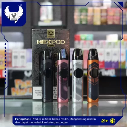 HEXPOD PRO POD KIT *100% Authentic by Vapezoo - Vaporizerjakarta