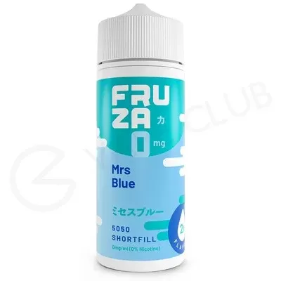 Mrs Blue Shortfill E-Liquid by Fruza 100ml - Ecigpremium