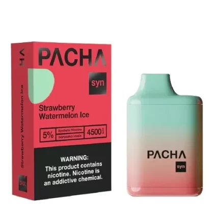 Pacha Syn Disposable by Pachamama – Strawberry Watermelon Ice [4500 puffs]