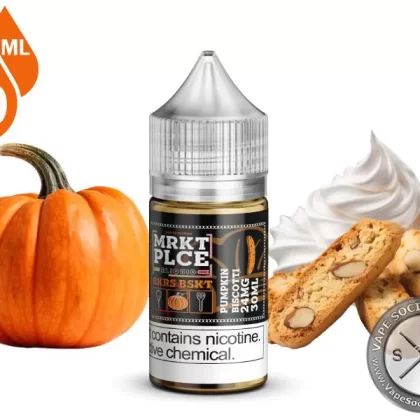 Pumpkin Biscotti BKRS BSKT by MRKT PLCE Salt 30ml