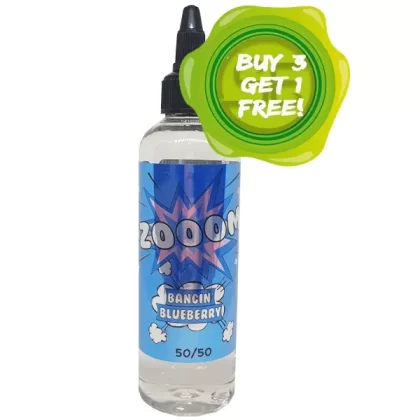 Zooom Bangin Blueberry E Liquid 80ml