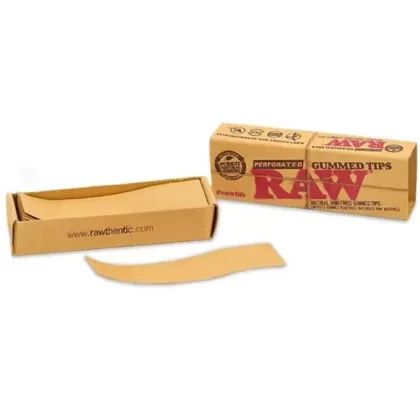 Raw Gummed Tips Preforated - Ecigdepot