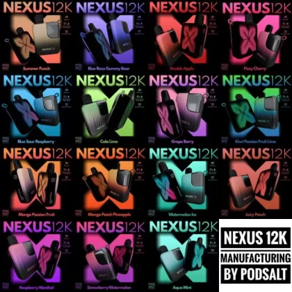 Pod Salt Nexus 12000 Puffs Vape in Dubai - Vapesmokezone
