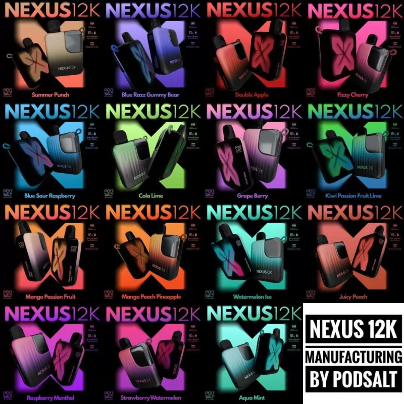 Pod Salt Nexus 12000 Puffs Vape in Dubai - Vapesmokezone