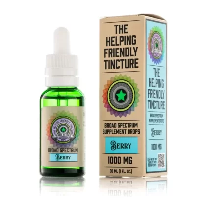 The Helping Friendly Broad Spectrum Tincture – 1000mg