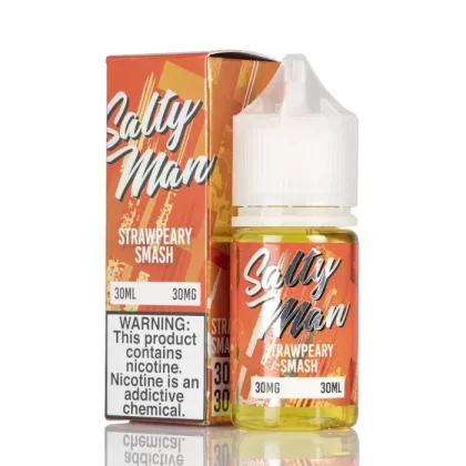 Strawpeary Smash – Salty Man Vapor – 30mL