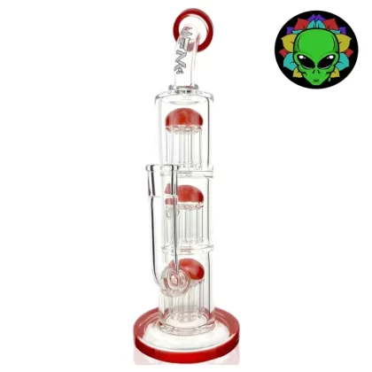 AFM Glass TX093 Three Tree Perc Bong – 12in